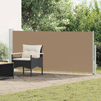 Toldo lateral retráctil 100% poliéster hierro acero