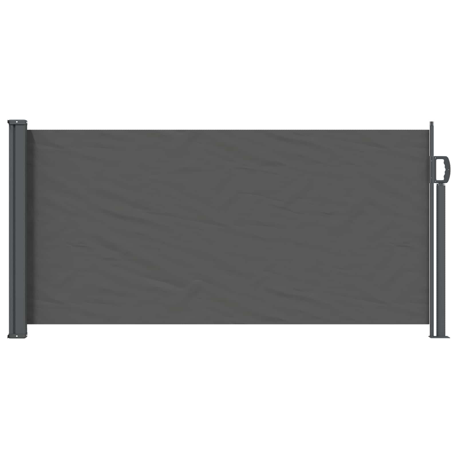 Toldo lateral retráctil 100% poliéster hierro acero