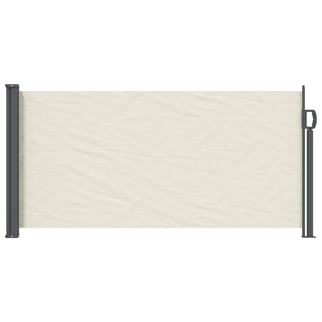 Toldo lateral retráctil 100% poliéster hierro acero