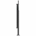 Toldo lateral retráctil 100% poliéster hierro acero