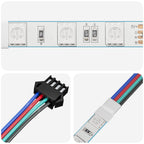 Tira LED 2 pcs Negro y 1745 mm Cobre y plástico