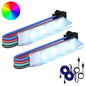 LED strip 2 pcs Black and 1745 mm Copper and plastic