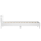 Estructura de Cama con LED Blanco 80 x 200 cm