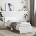 Estructura de Cama con LED Blanco 80 x 200 cm