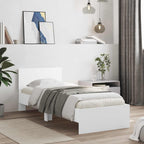 Estructura de Cama con LED Blanco 80 x 200 cm