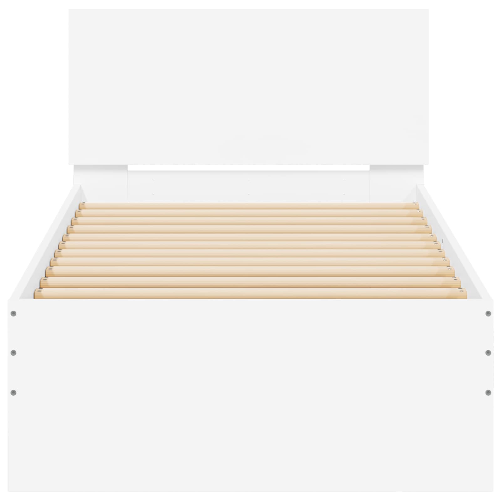 Estructura de Cama con LED Blanco 80 x 200 cm