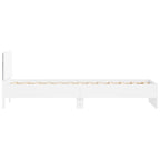 Estructura de Cama con LED Blanco 80 x 200 cm