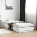 Estructura de Cama con LED Blanco 80 x 200 cm