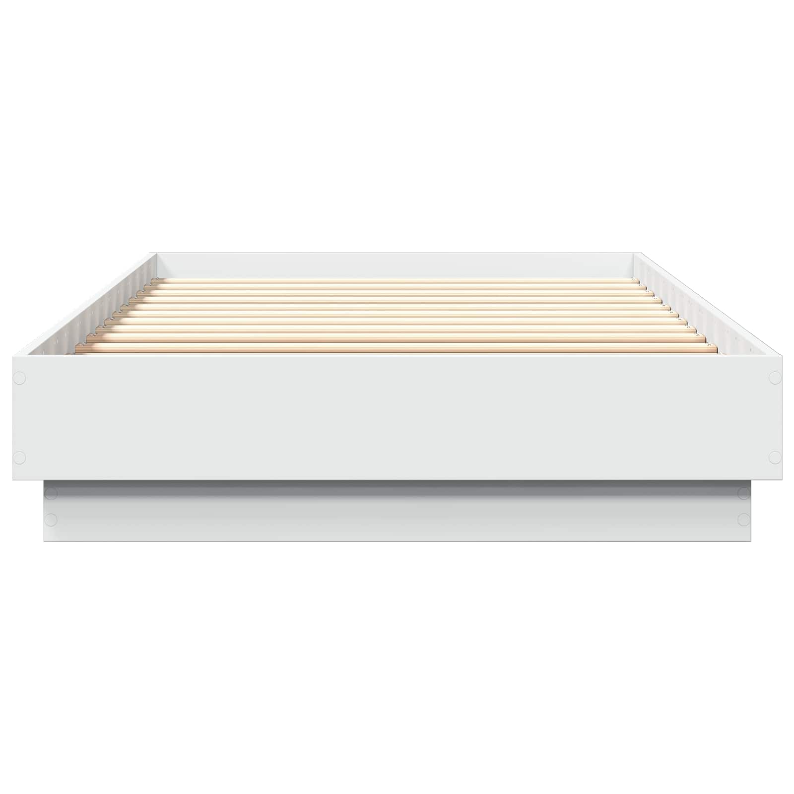 Estructura de Cama con LED Blanco 80 x 200 cm