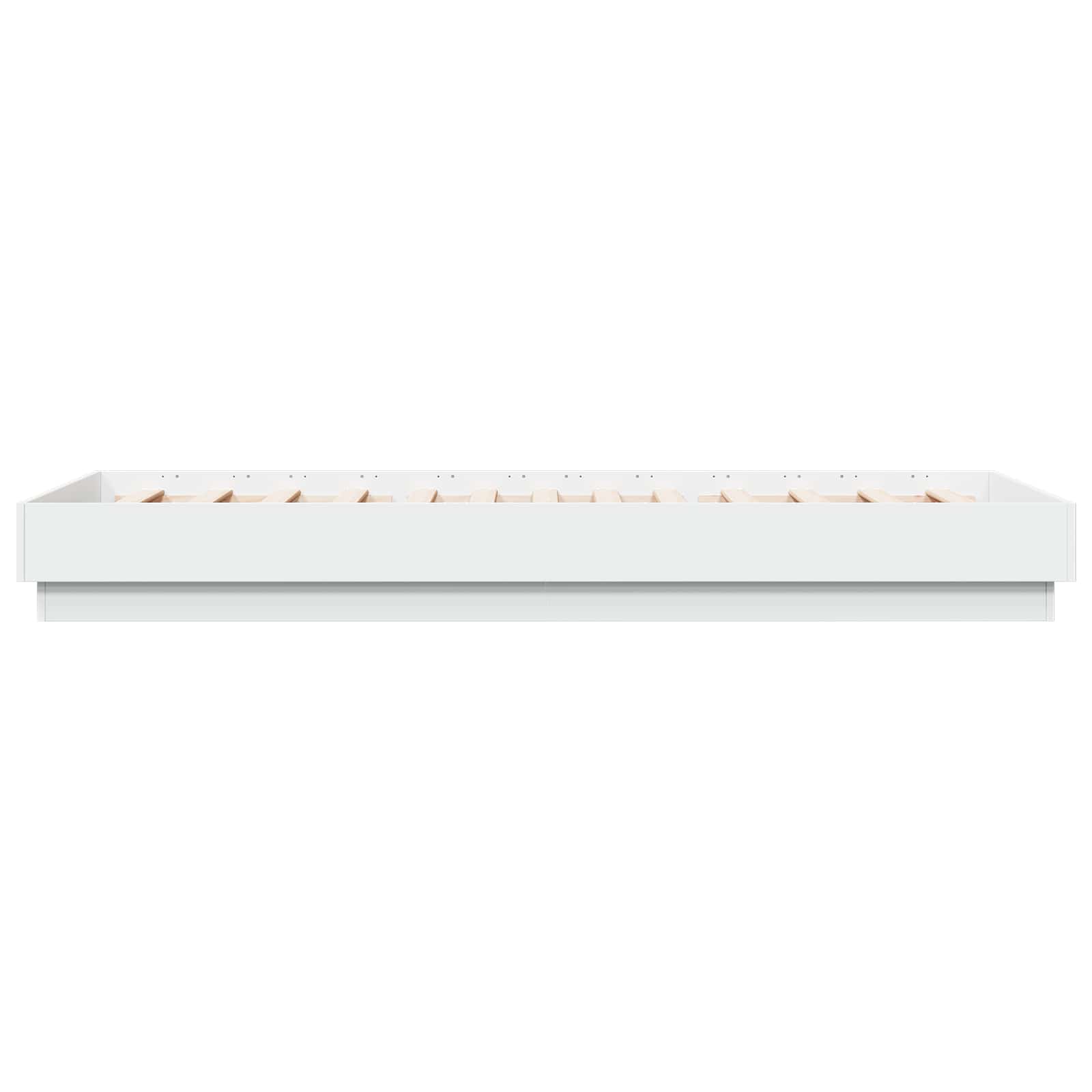 Estructura de Cama con LED Blanco 80 x 200 cm
