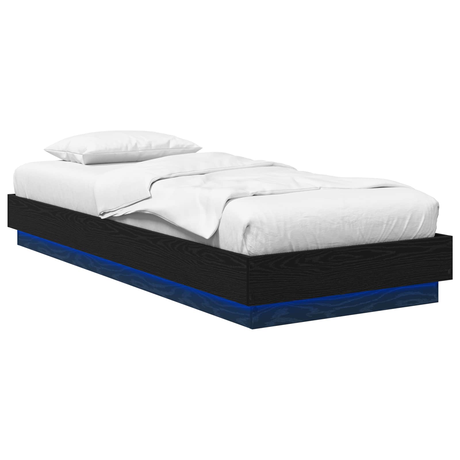 Estructura de Cama con LED Blanco 80 x 200 cm