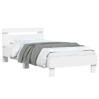 Estructura de cama con cabecero Blanco 80 x 200 cm
