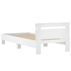 Estructura de cama con cabecero Blanco 80 x 200 cm