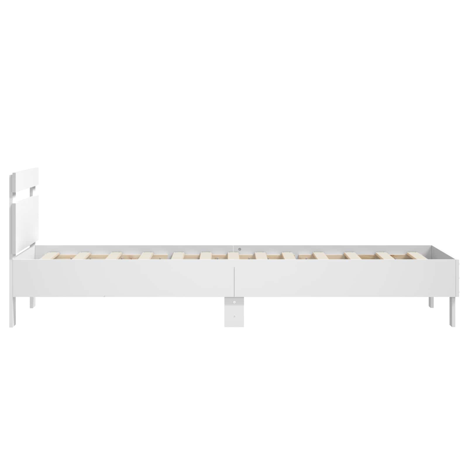 Estructura de cama con cabecero Blanco 80 x 200 cm