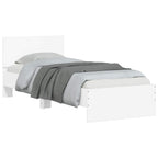 Estructura de cama con cabecero Blanco 80 x 200 cm