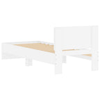 Estructura de cama con cabecero Blanco 80 x 200 cm