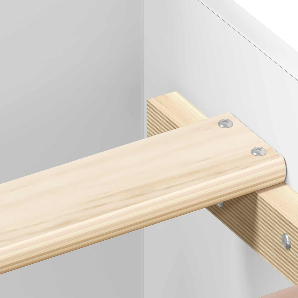 Estructura de cama con cabecero Blanco 80 x 200 cm