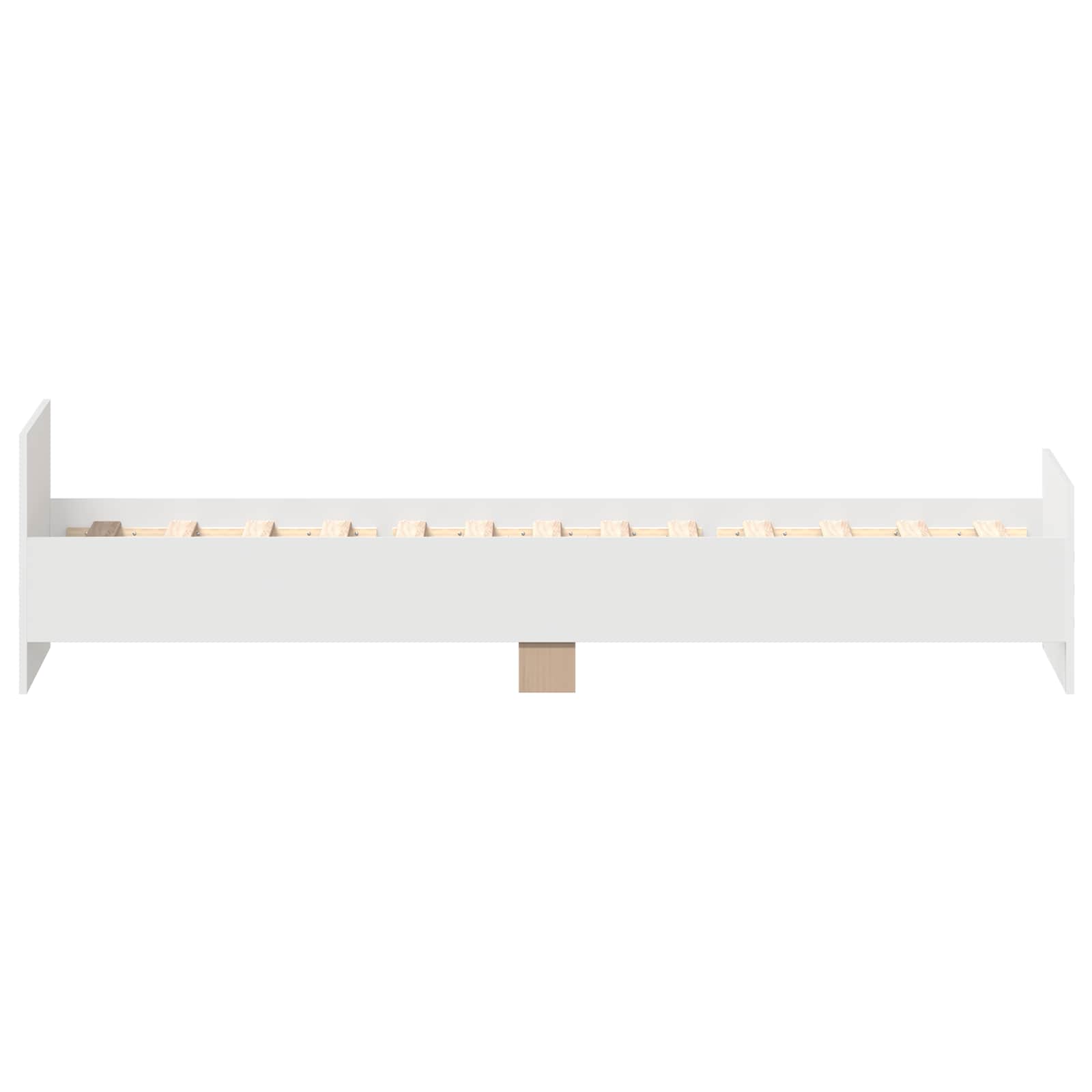 Estructura de cama con cabecero Blanco 80 x 200 cm