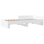 Estructura de cama con cabecero Blanco 80 x 200 cm