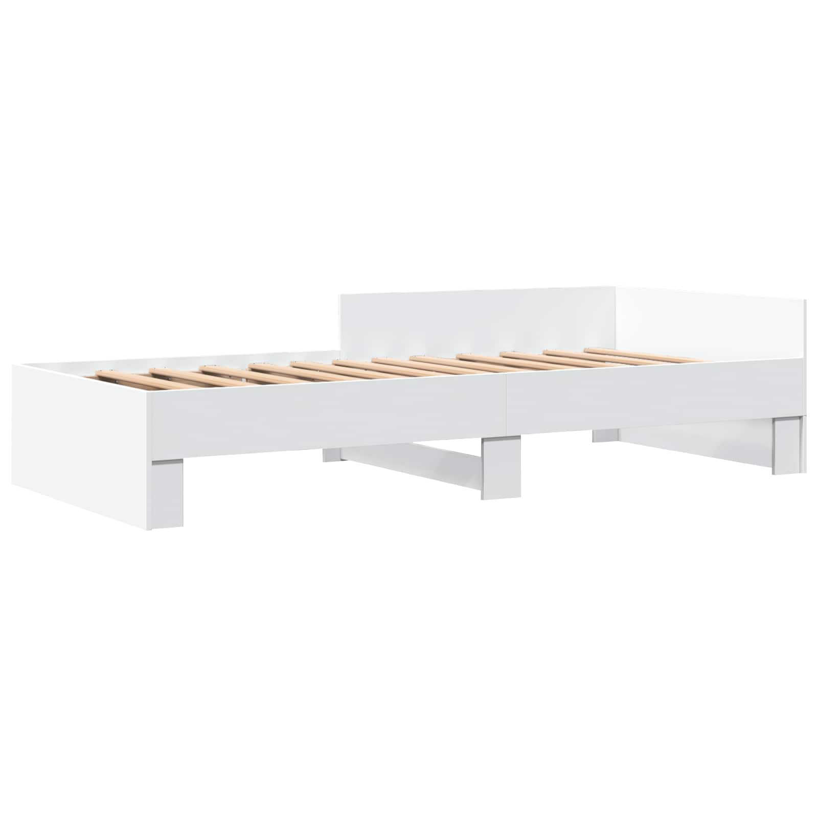 Estructura de cama con cabecero Blanco 80 x 200 cm