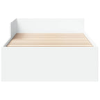 Estructura de cama con cabecero Blanco 80 x 200 cm