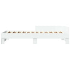 Estructura de cama con cabecero Blanco 80 x 200 cm