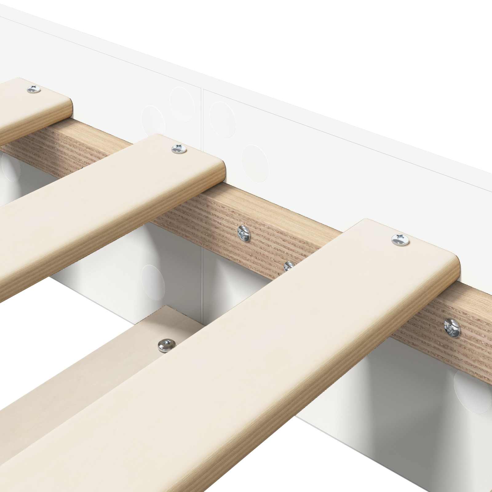 Estructura de cama Blanco 80 x 200 cm Madera de ingeniería
