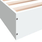 Estructura de cama de suelo Blanco 80 x 200 cm
