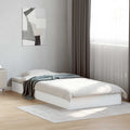 Estructura de cama de suelo Blanco 80 x 200 cm