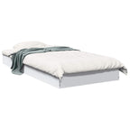Estructura de cama de suelo Blanco 80 x 200 cm