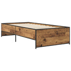 Estructura de cama Madera envejecida 80 x 200 cm