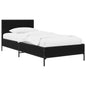 Estrutura de cama com cabeceira Madeira envelhecida 80 x 200 cm