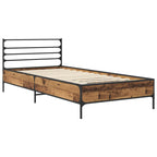 Estructura de cama Madera envejecida 80 x 200 cm