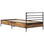 Estructura de cama Madera envejecida 80 x 200 cm