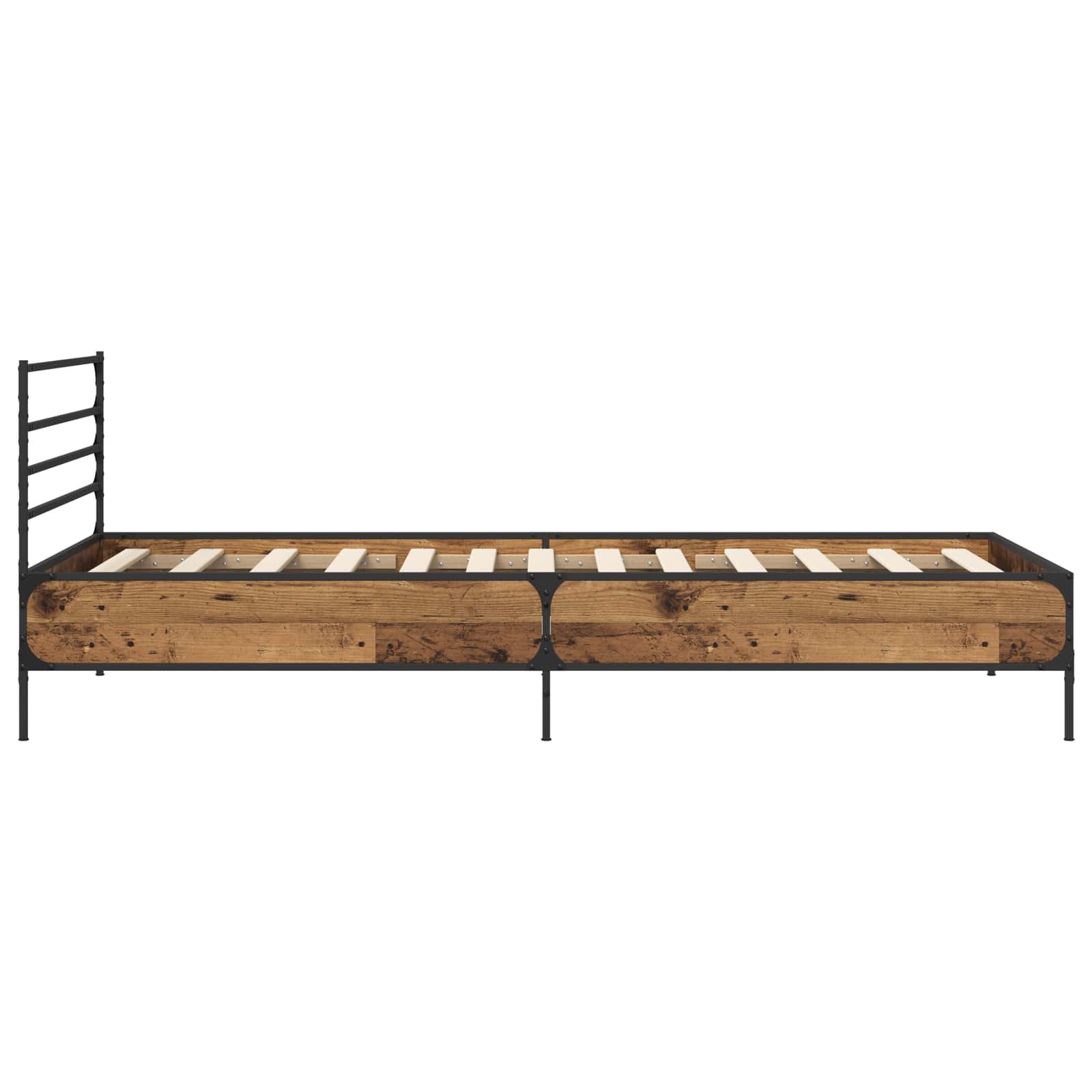 Estructura de cama Madera envejecida 80 x 200 cm