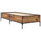 Estructura de cama Madera envejecida 80 x 200 cm