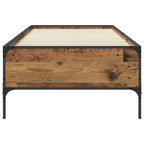 Estructura de cama Madera envejecida 80 x 200 cm