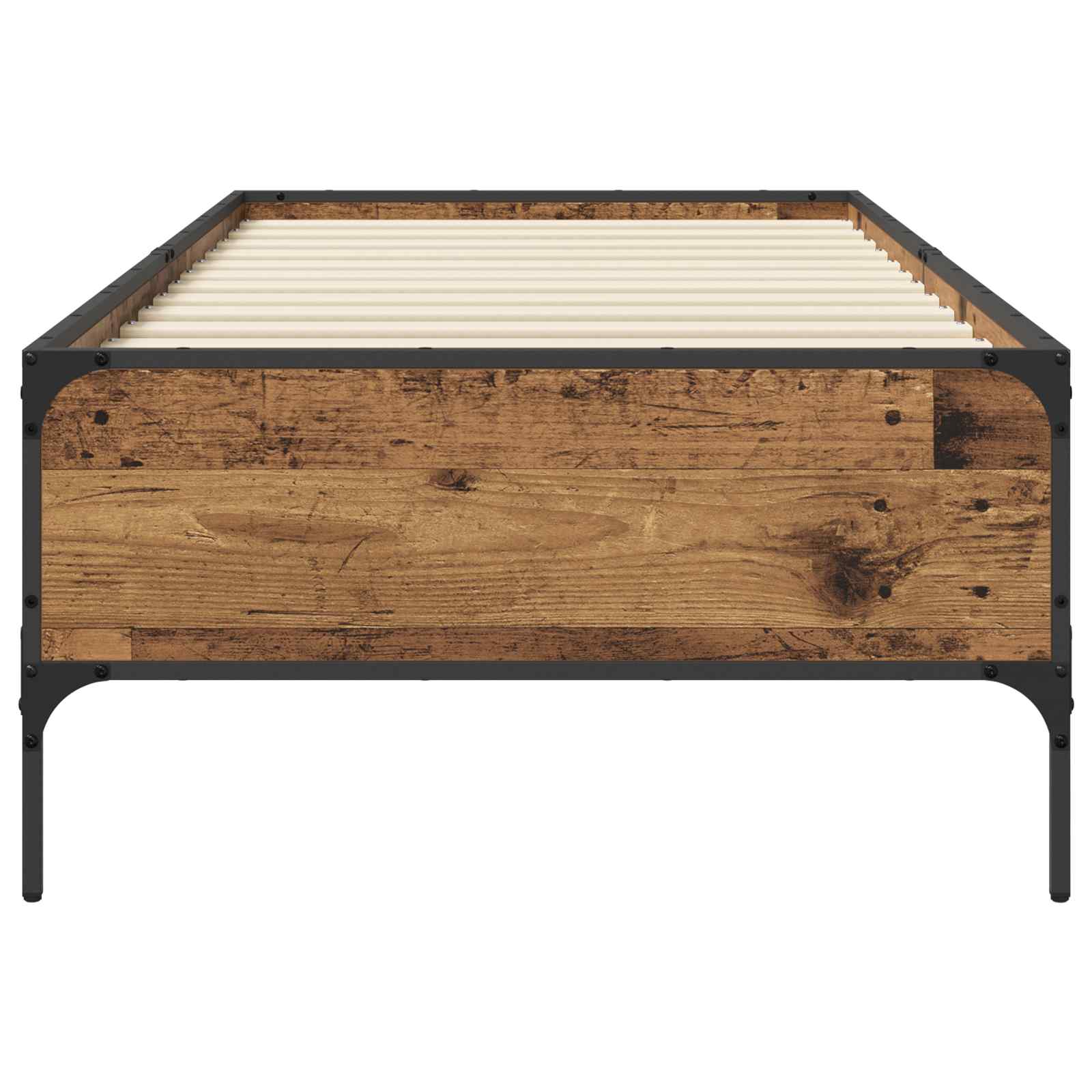Estructura de cama Madera envejecida 80 x 200 cm