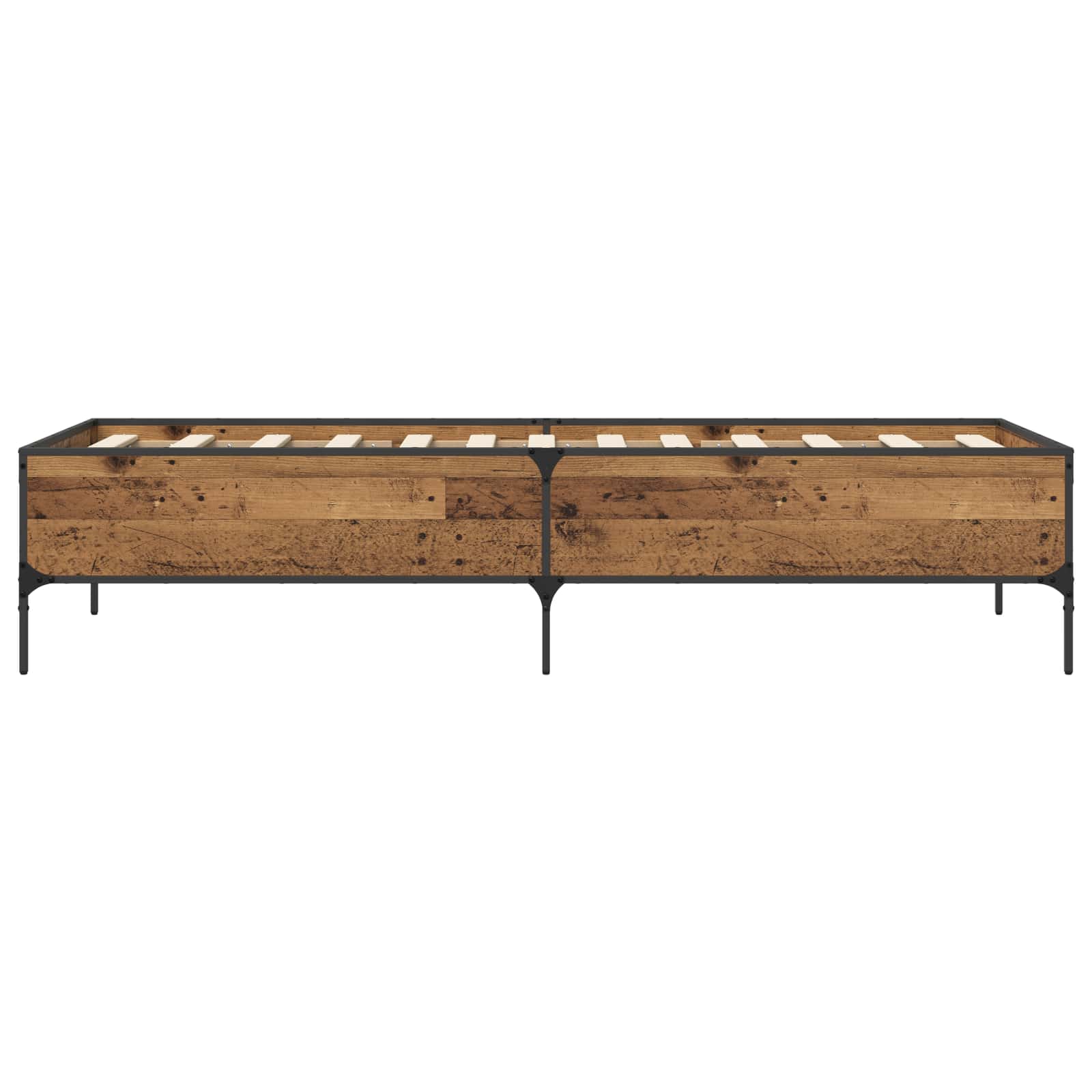 Estructura de cama Madera envejecida 80 x 200 cm