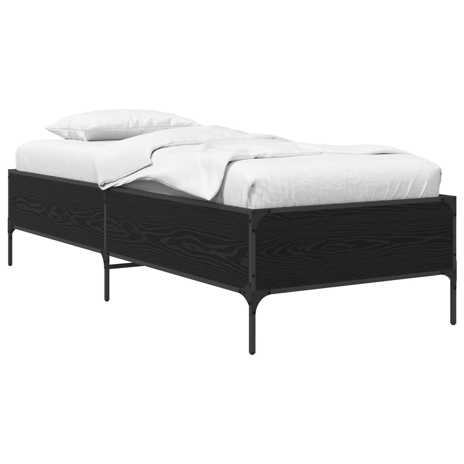 Estrutura de cama Madeira envelhecida 80 x 200 cm