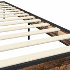 Estructura de cama Madera envejecida 80 x 200 cm