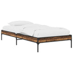Estructura de cama Madera envejecida 80 x 200 cm