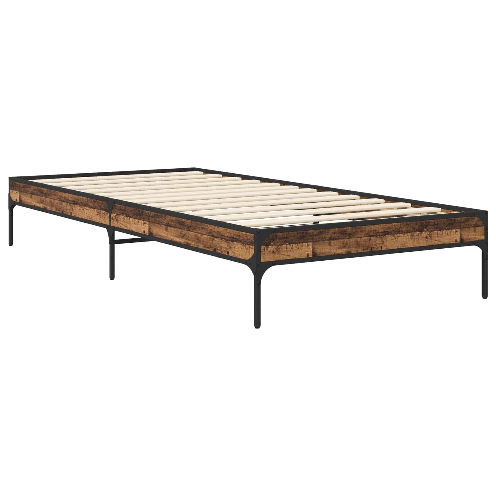 Estructura de cama Madera envejecida 80 x 200 cm