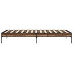 Estructura de cama Madera envejecida 80 x 200 cm