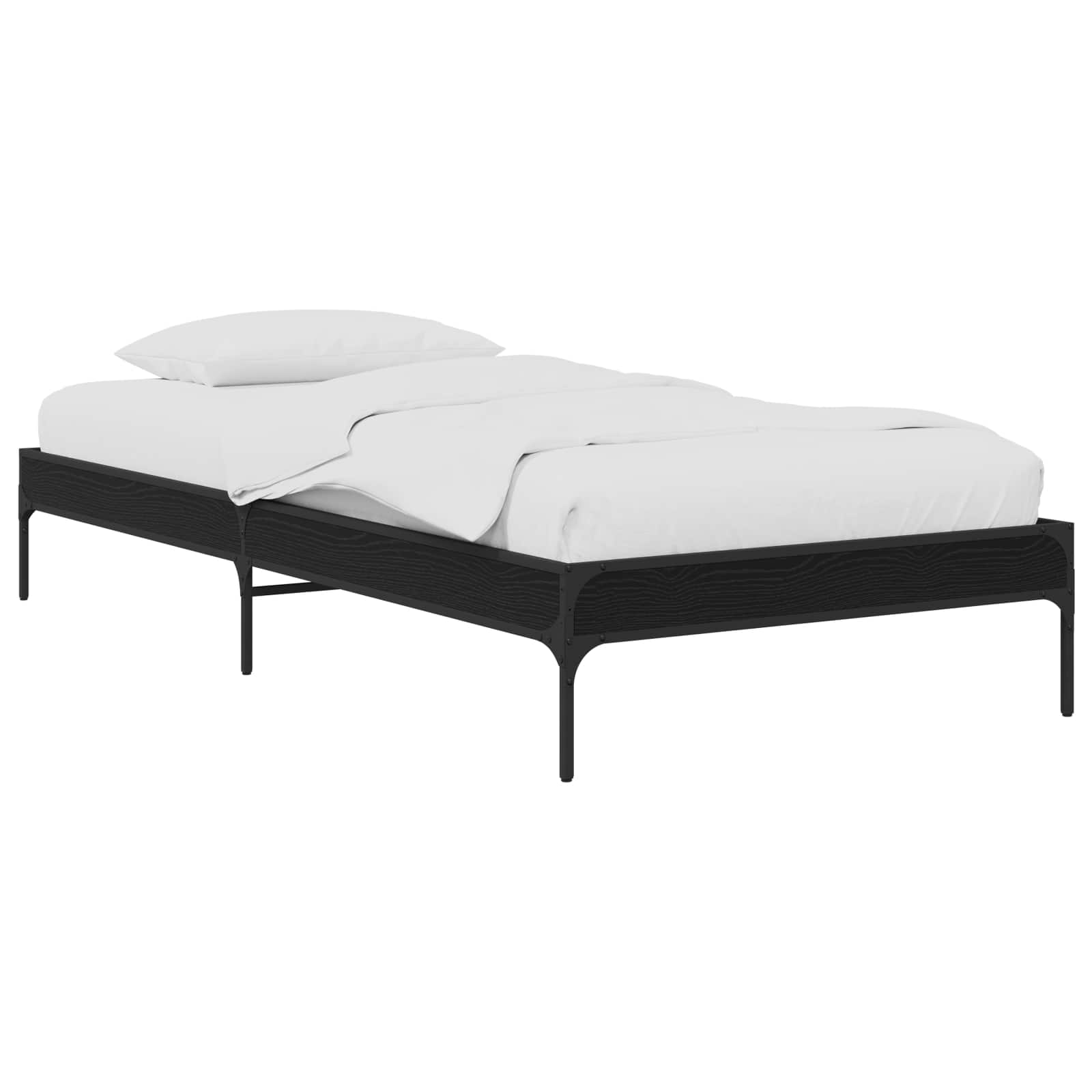 Estrutura de cama Madeira envelhecida 80 x 200 cm