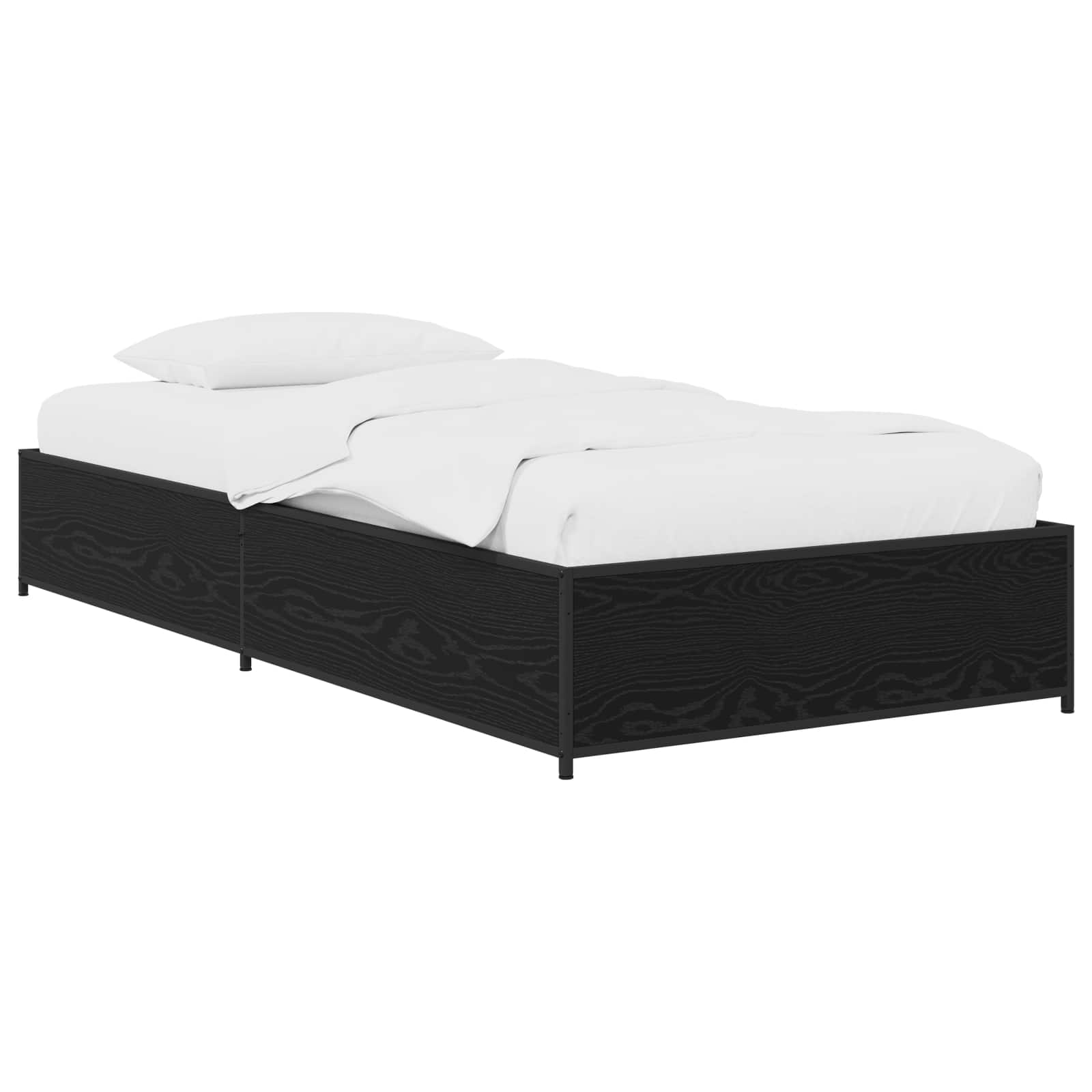 Estrutura de Cama Carvalho Fumado 80 x 200 cm