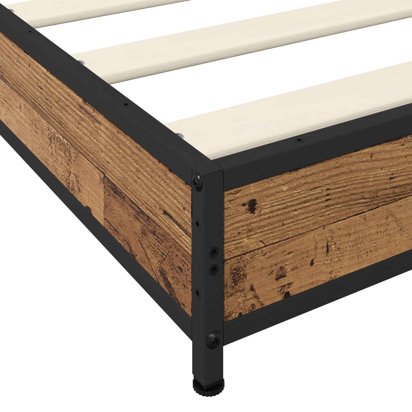 Estructura de cama Madera envejecida 80 x 200 cm