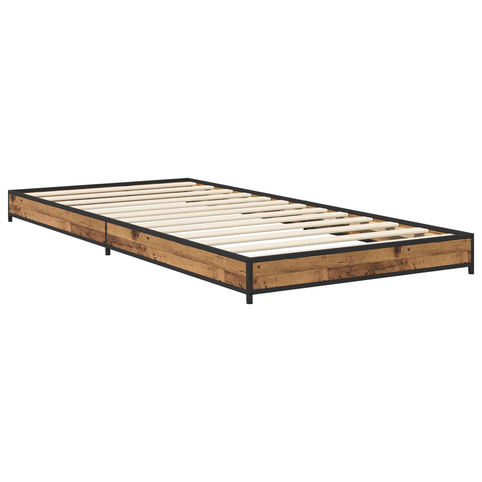 Estructura de cama Madera envejecida 80 x 200 cm