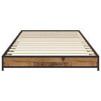 Estructura de cama Madera envejecida 80 x 200 cm