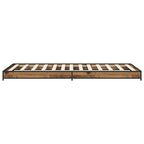 Estructura de cama Madera envejecida 80 x 200 cm